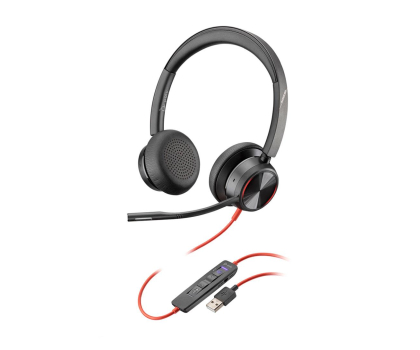 Słuchawki biurowe, callcenter Poly Blackwire 8225 MS USB-A